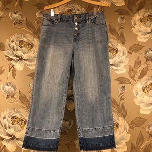 Chico’s Wide Leg Crop Denim